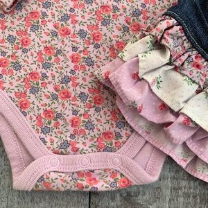 OshKosh B'gosh Pink Floral Baby Set